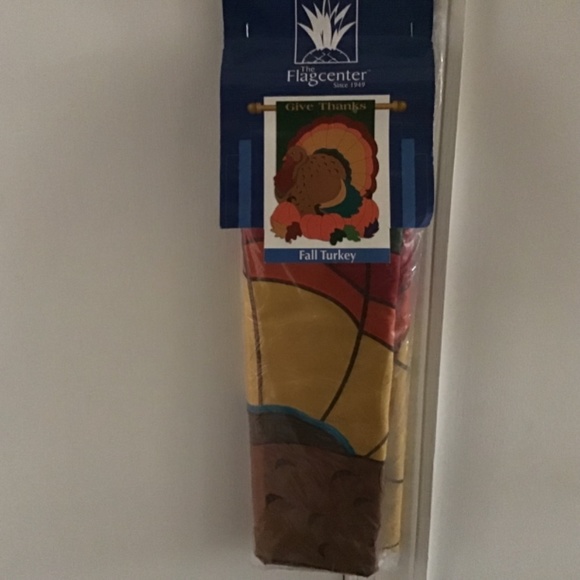 Thanksgiving Outdoor Appliqué Flag - Picture 5 of 5